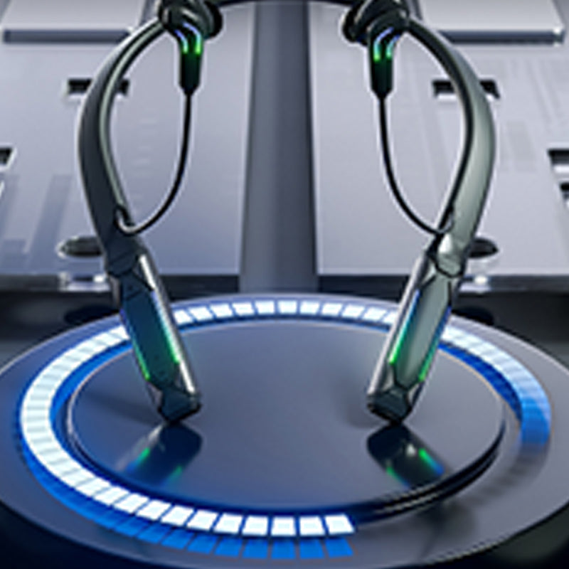 A55 Stereo Sound Wireless Earphone Neckband Bluetooth 5.1 Headset Gaming Headphone with Colorful Light Crystal-Clear Voice ENC Noise Cancelling Mic A55 Stereo Sound Wireless Earphone Neckband Bluetooth 5.1 Headset Gaming Headphone with Colorful Light Crystal-Clear Voice ENC Noise Cancelling Mic